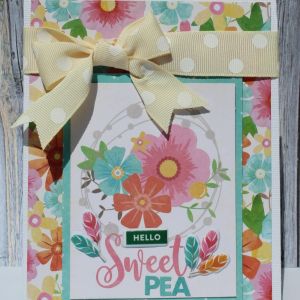 MCS-Hello sweet pea card-Main kit-Marielle LeBlanc